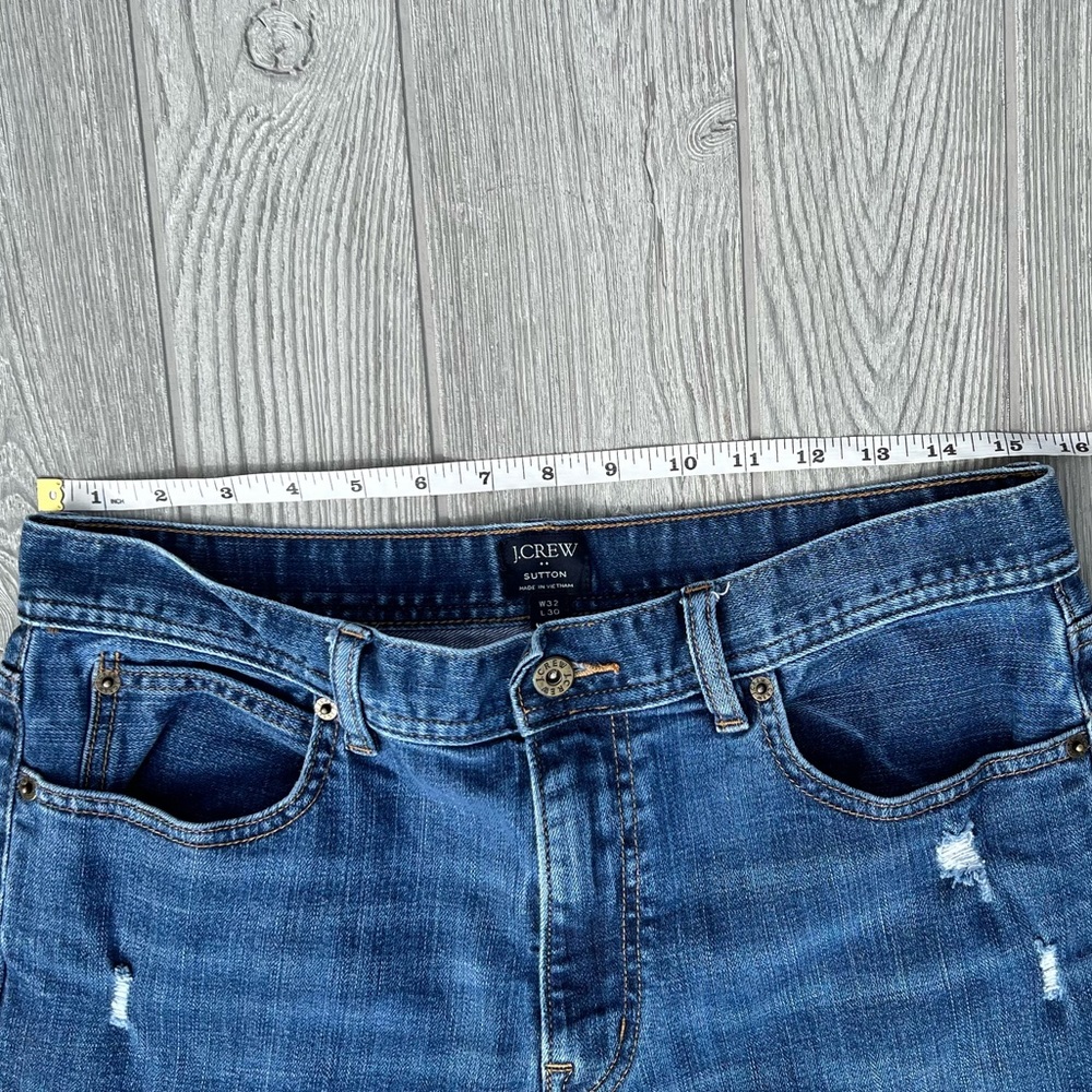 J. Crew Factory Sutton Straight Jeans Size 32x28 - Picture 5 of 7